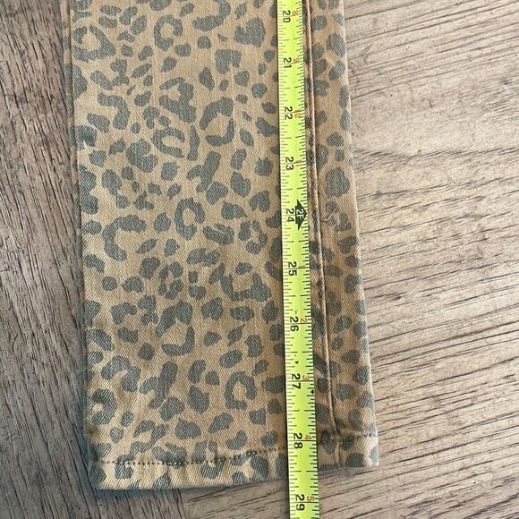 KLIQUE B SKINNY FIT DISTRESSED LEOPARD PRINT SKINNY FIT PANTS.  NEW WITH… - Picture 9 of 12